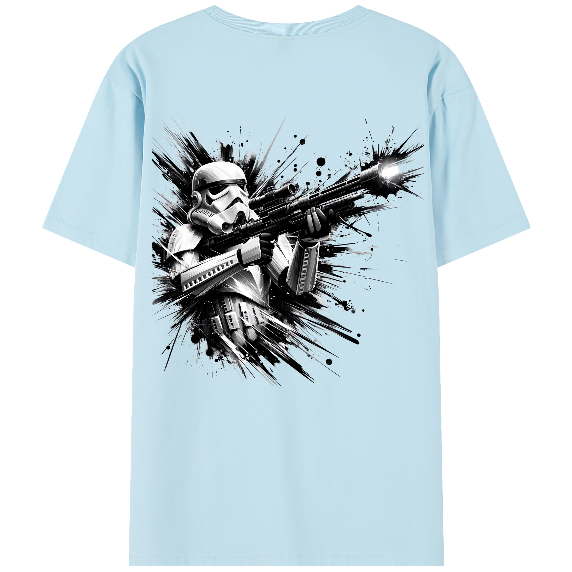 （画像用） スター・ウォーズ Star Wars 綿100％半袖Tシャツ（背面プリント）